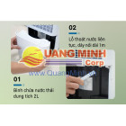 Máy hút ẩm dân dụng Fujihaia DH12W